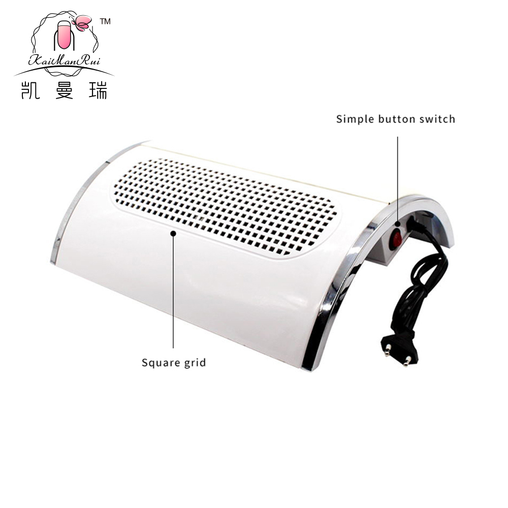 858-5 Aspirator nail art cu ventilator cu trei foi de 40 W